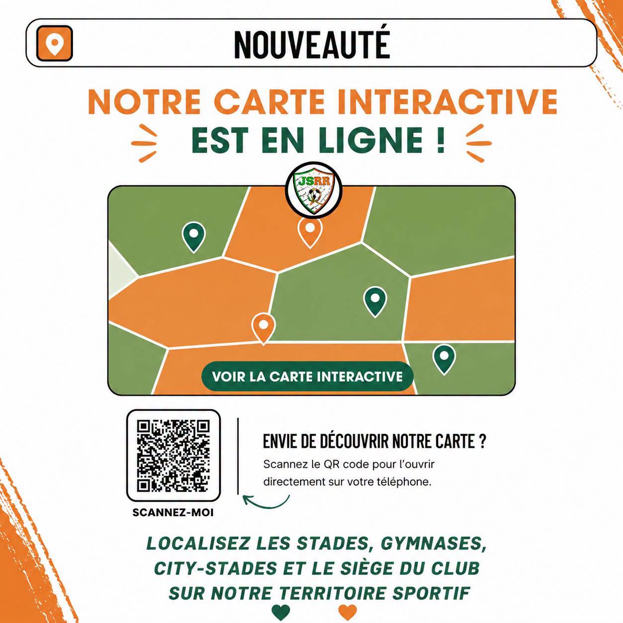 Carte interactive JSRR